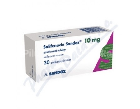 Solifenacin 10 mg. 30 tablets